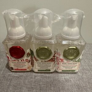 Michel Design Works CHRISTMAS Collection Foaming Shea Butter Hand Soap 3 Pack